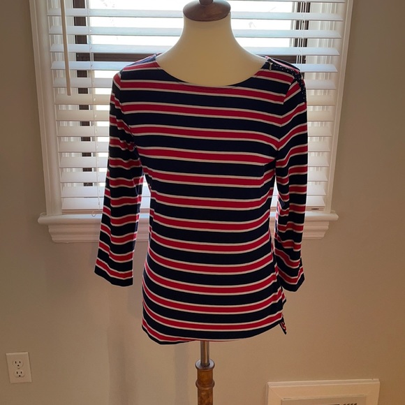 The Limited Tops - The Limited Striped Shirt